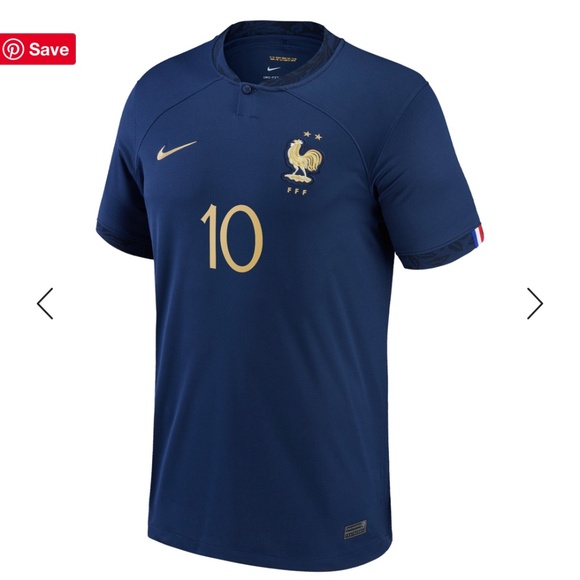 Nike Other - Kylian Mbappe France National Team 2022/23 Stadium Jersey Nike Dri-Fit